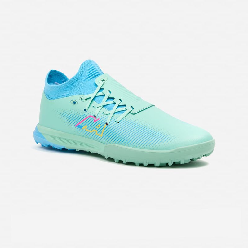 NEW ATHLETIC - Zapatillas New Athletic Football Cronos111 Verde Aqua Juvenil