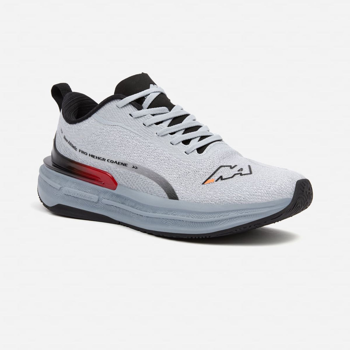 NEW ATHLETIC - Zapatillas New Athletic Running Frohc142 Gris Con Negro Hombre