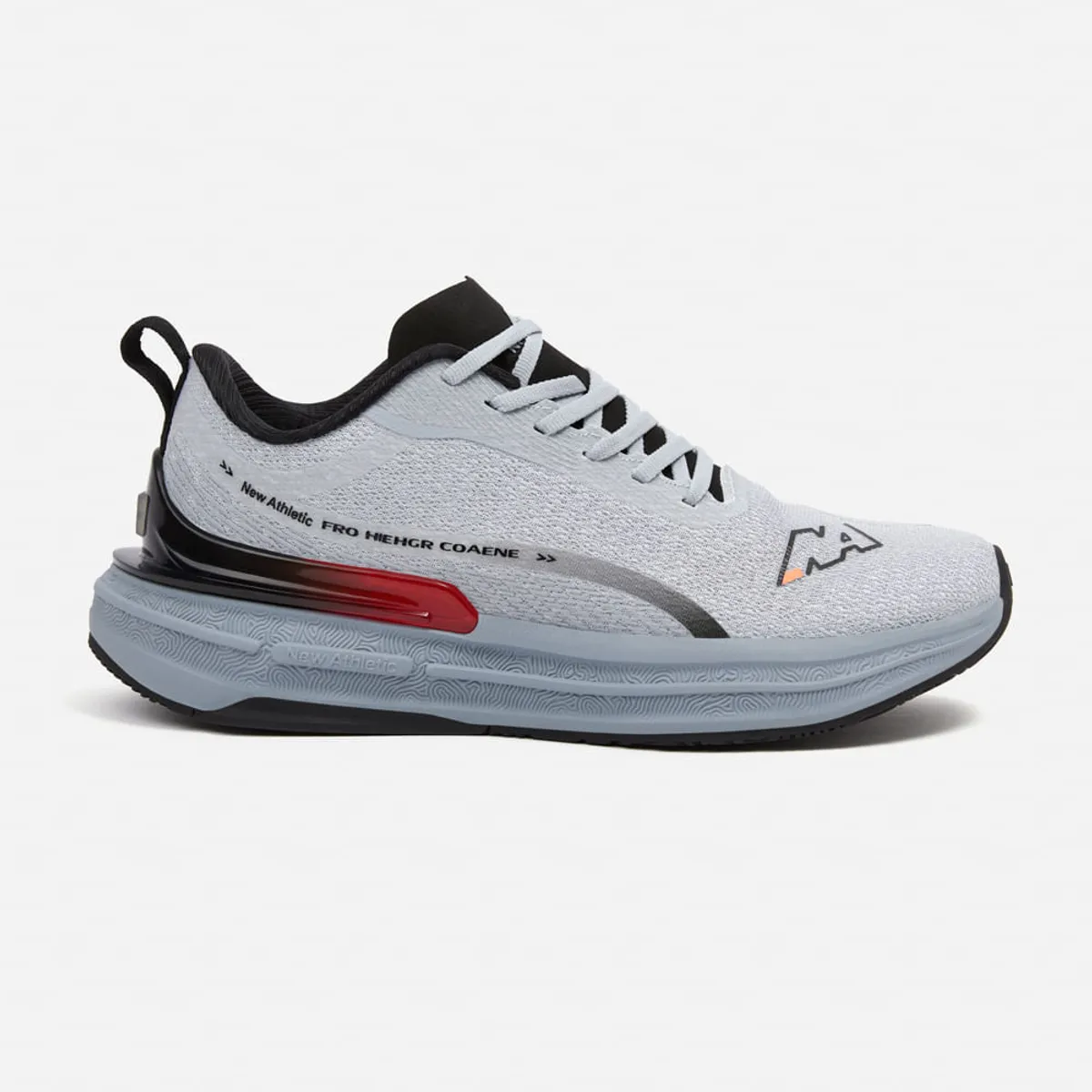 NEW ATHLETIC - Zapatillas New Athletic Running Frohc142 Gris Con Negro Hombre