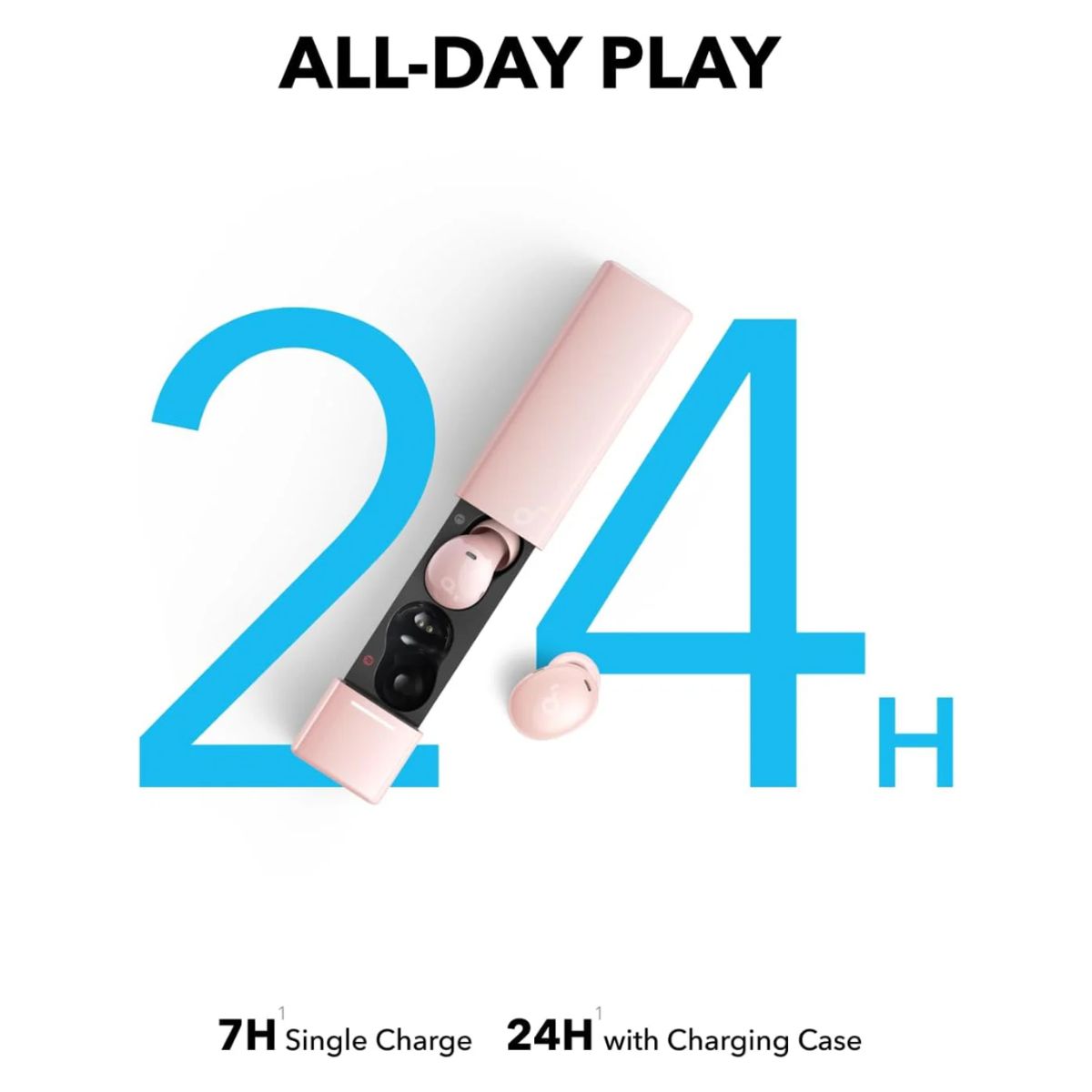 SOUNDCORE BY ANKER - AUDIFONOS BLUETOOTH SOUNDCORE A30i CON CANCELACION DE RUIDO - PINK