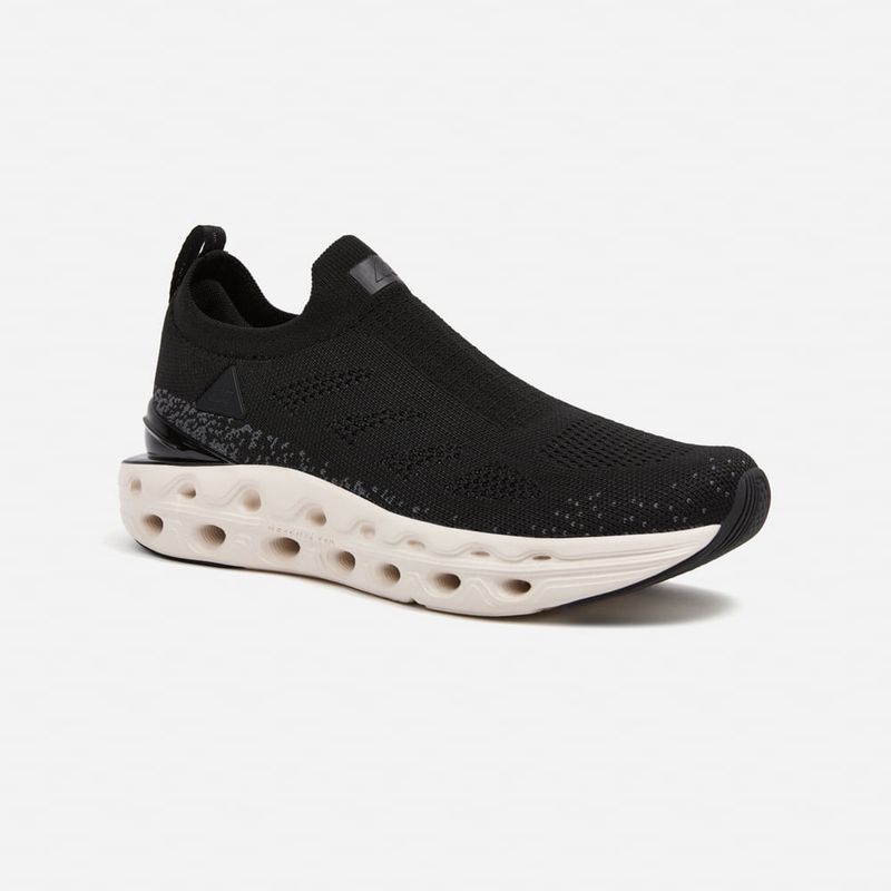 NEW ATHLETIC - Zapatillas New Athletic Running Croil143 Negro Con Crema Mujer