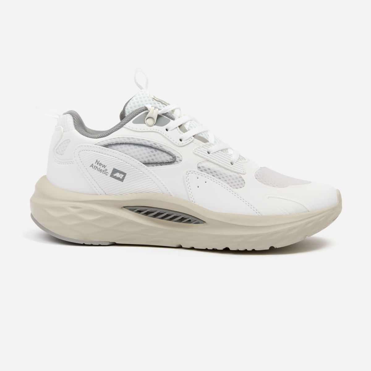 NEW ATHLETIC - Zapatillas New Athletic Lifestyle Chunky172 Crema Con Gris Hombre