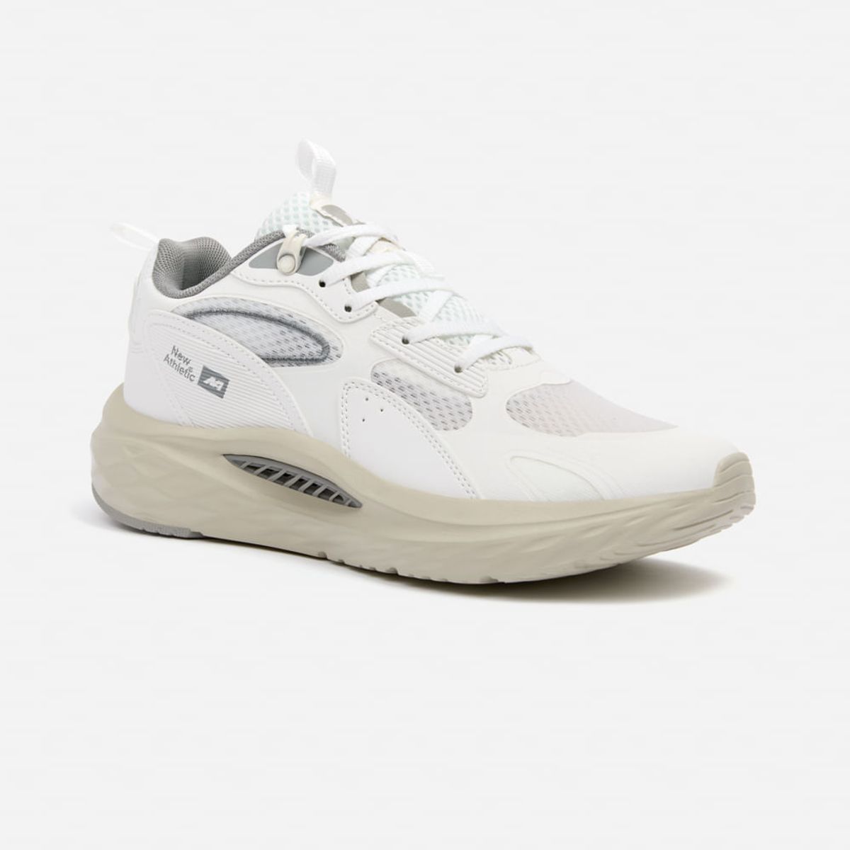 NEW ATHLETIC - Zapatillas New Athletic Lifestyle Chunky172 Crema Con Gris Hombre