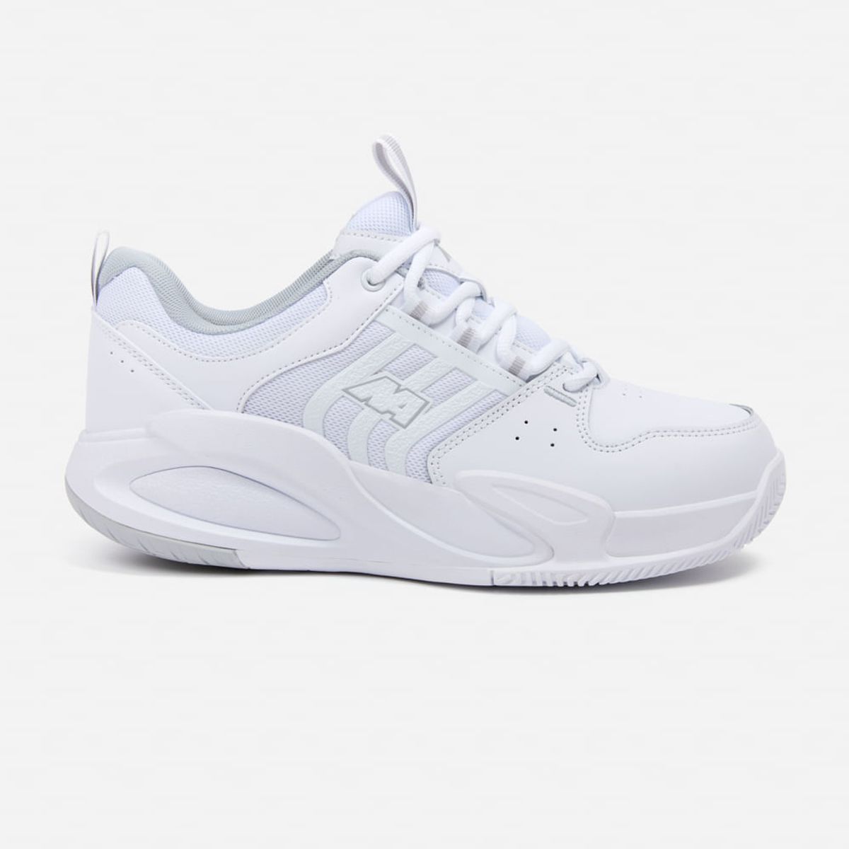 NEW ATHLETIC - Zapatillas New Athletic Tennis Streeth27 Blanco Con Gris Hombre