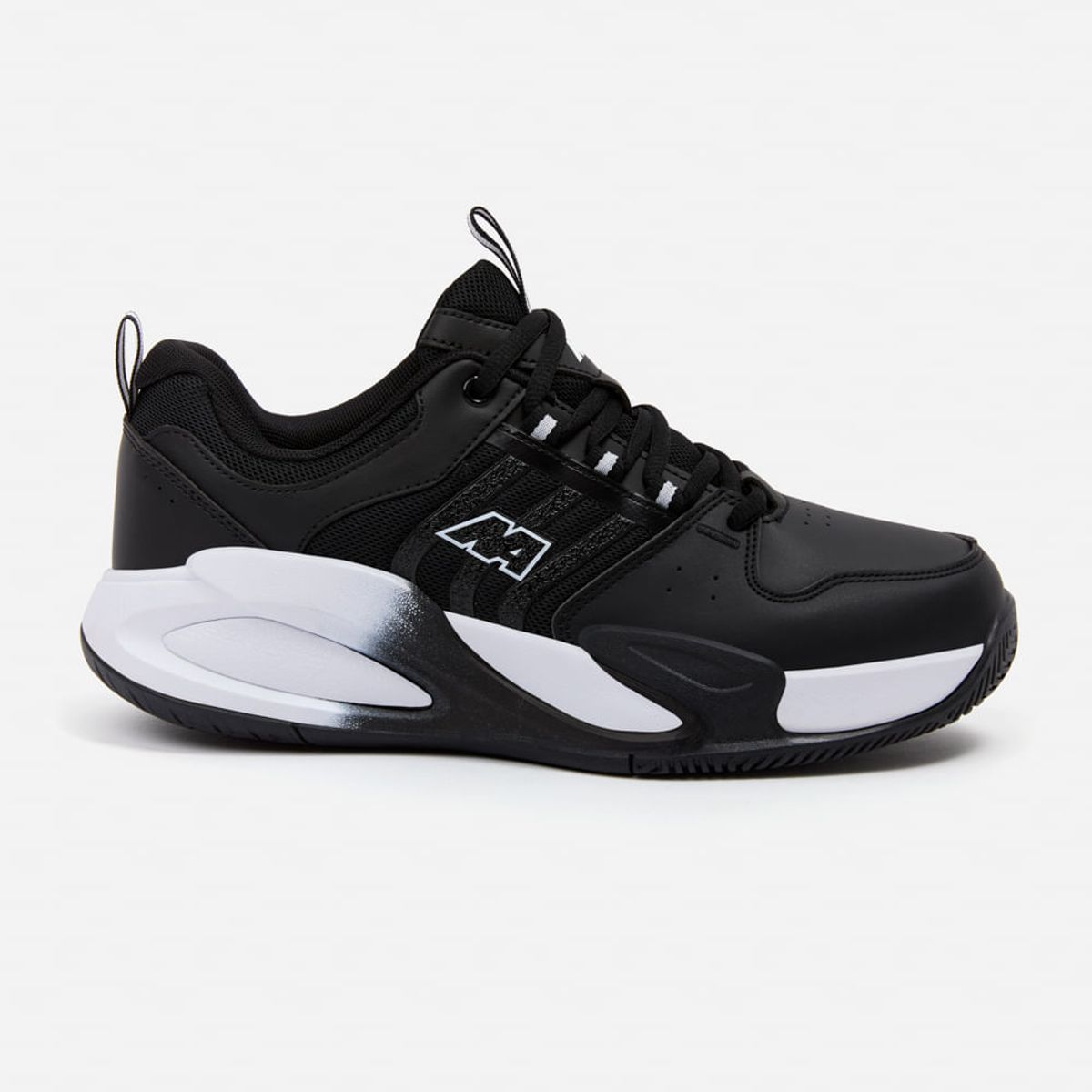 NEW ATHLETIC - Zapatillas New Athletic Tennis Streeth27 Negro Con Blanco Hombre