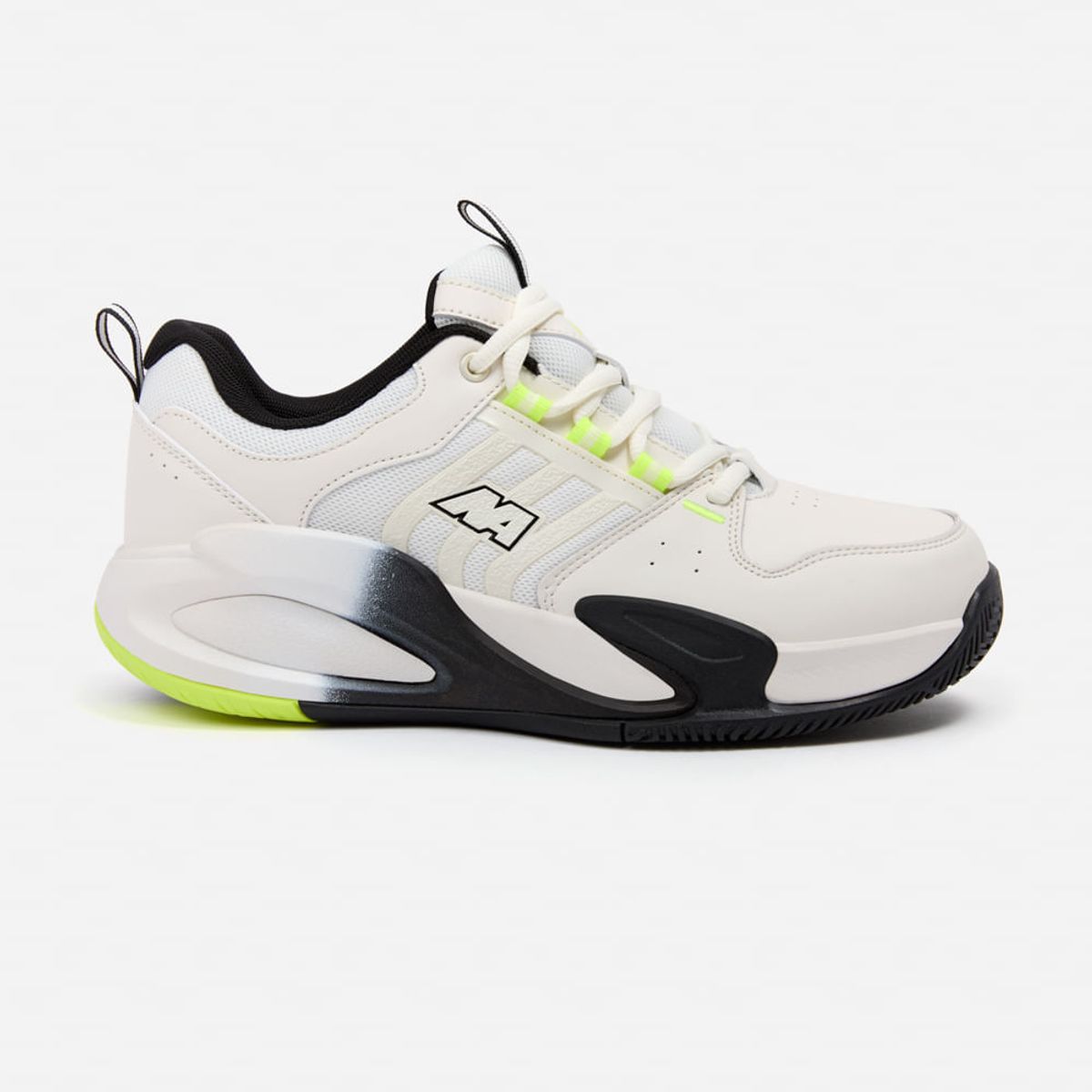 NEW ATHLETIC - Zapatillas New Athletic Tennis Streeth27 Crema Con Negro Hombre