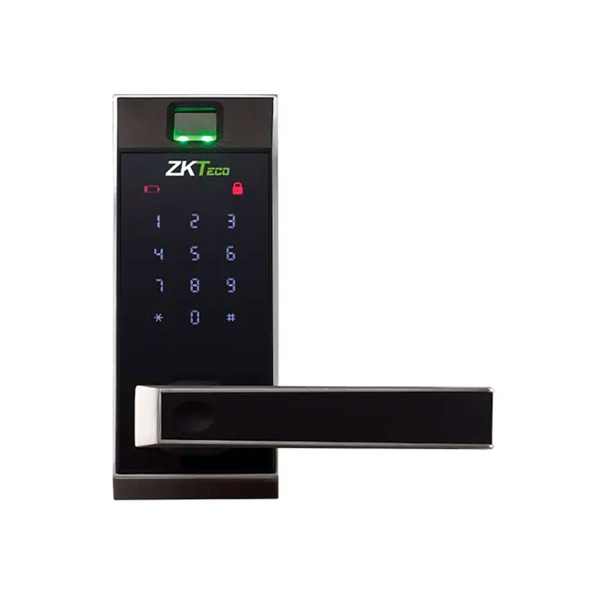 ZKTECO - CERRADURA CON HUELLA ZKTECO TECLADO  BT NEGRO PN AL20DB-Z1