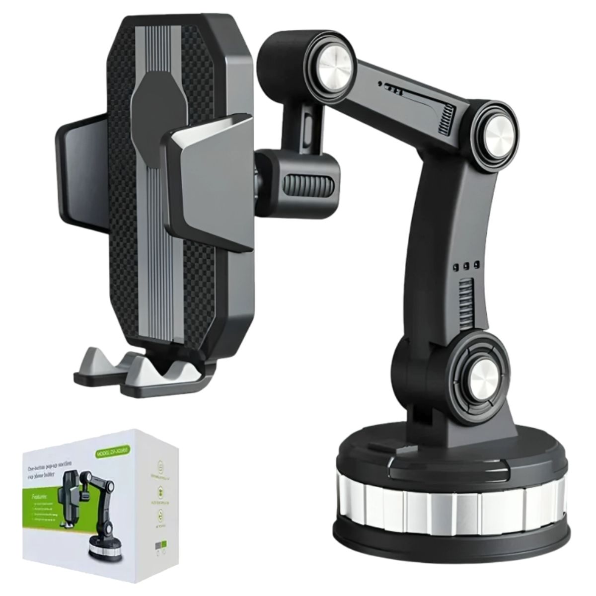 GENERICO - Soporte Holder de Celular para Auto giratorio 360º