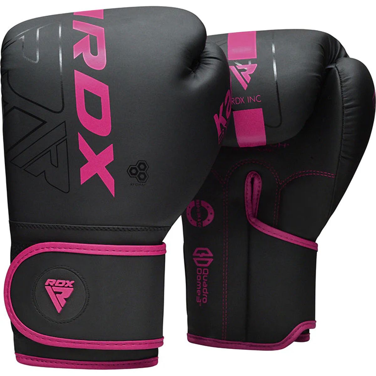 RDX - Guantes de Boxeo de Mujer Kara F6 14OZ - Rosado