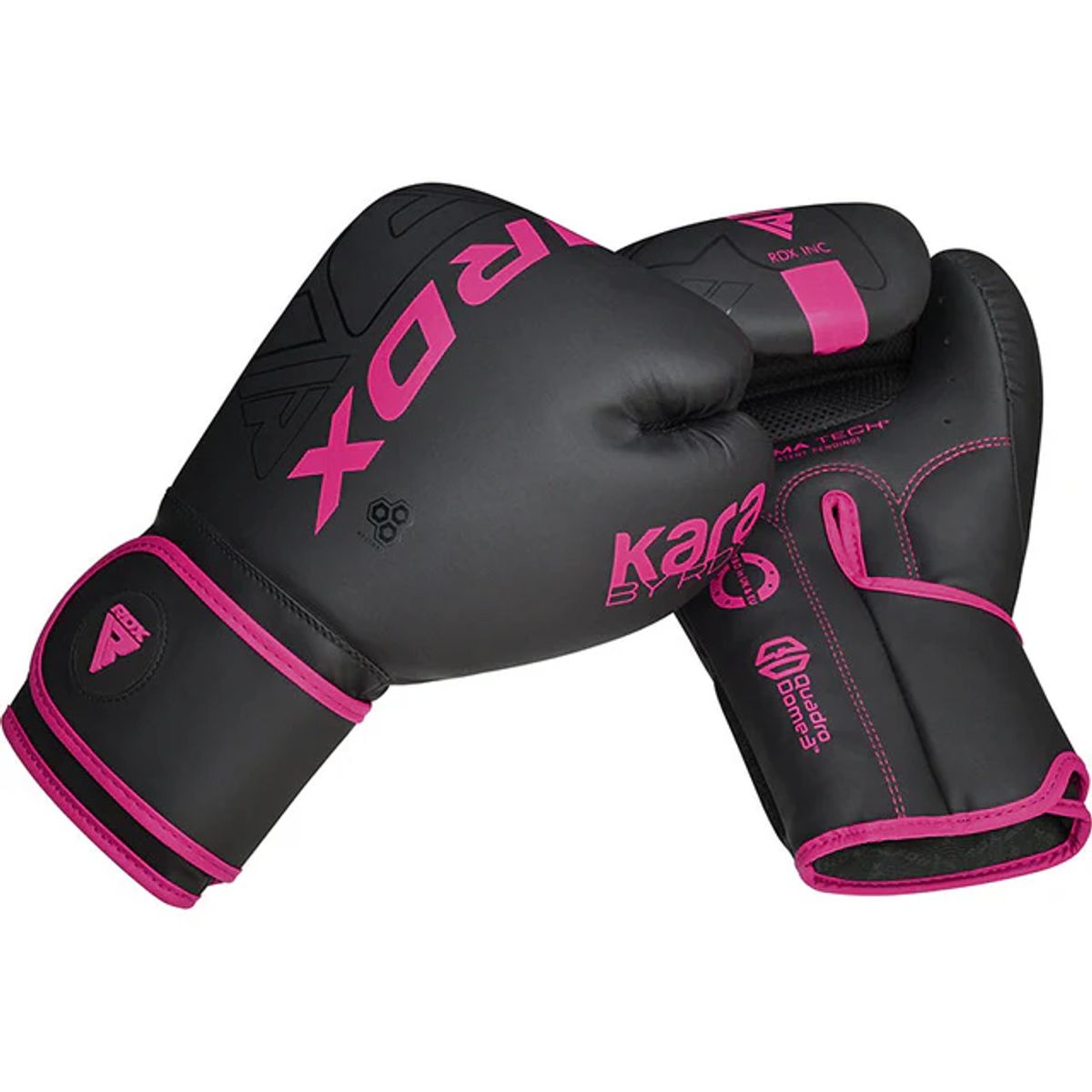 RDX - Guantes de Boxeo de Mujer Kara F6 16OZ - Rosado