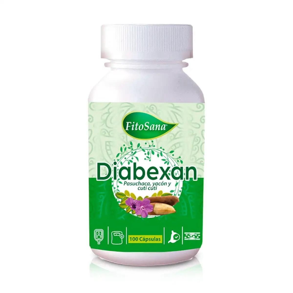 FITOSANA - Diabexan - Control Natural del Azúcar (100 Cápsulas) - Fitosana