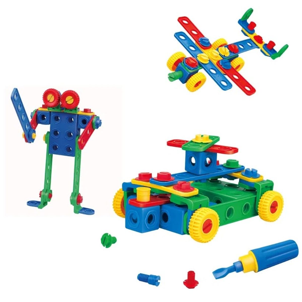 GENERICO - Kit de Construcción de Tornillos con 82 Piezas