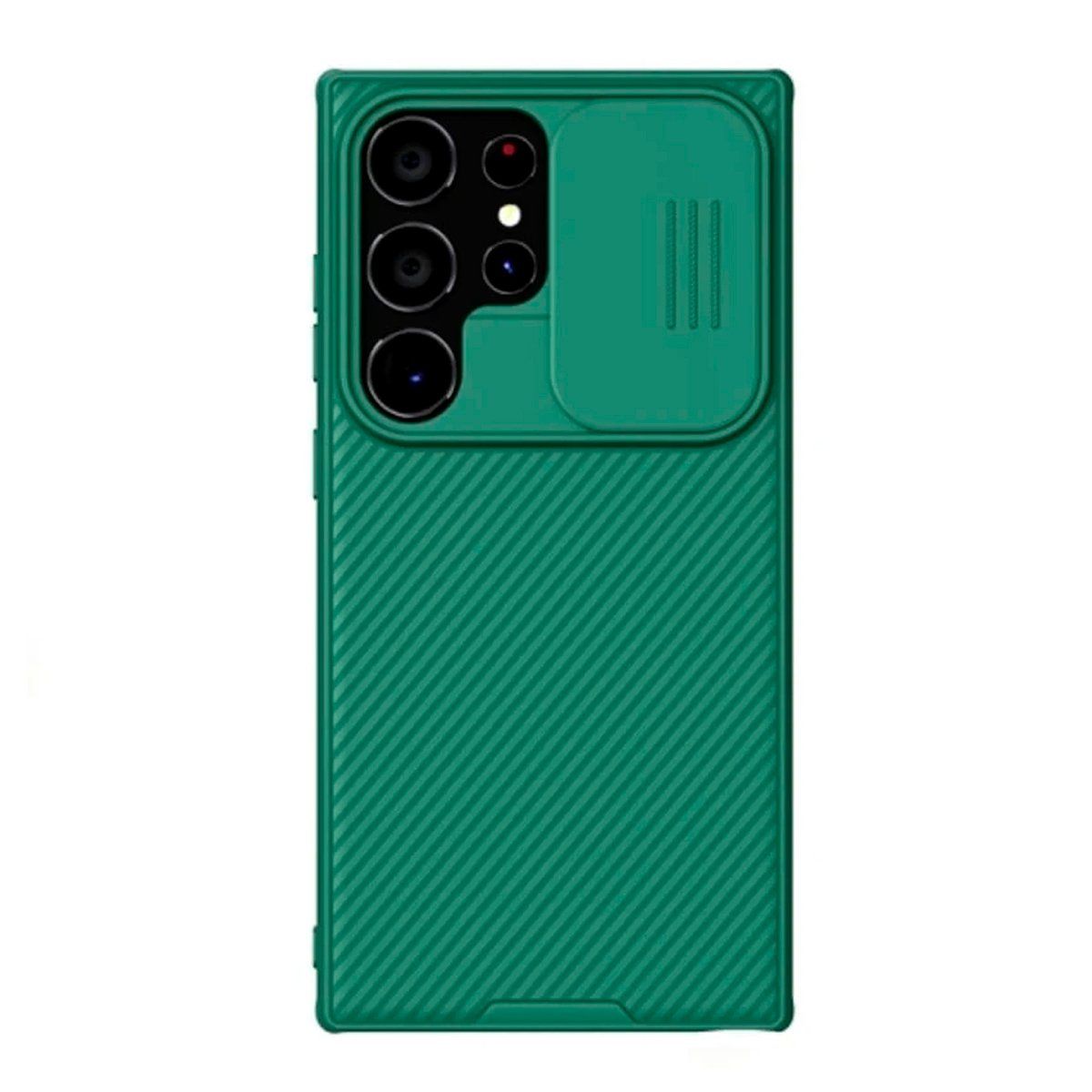 NILLKIN - Funda Case para Galaxy S25 Ultra Nillkin Camshield - Verde