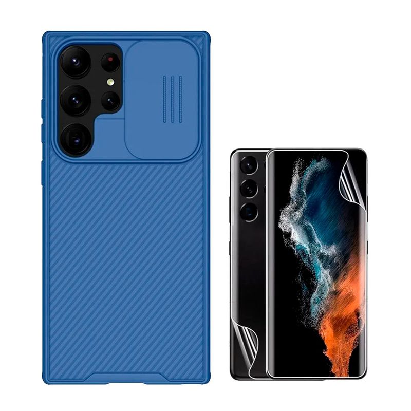 NILLKIN - Case para Galaxy S25 Ultra Nillkin + Hidrogel Hd Ambos Lados