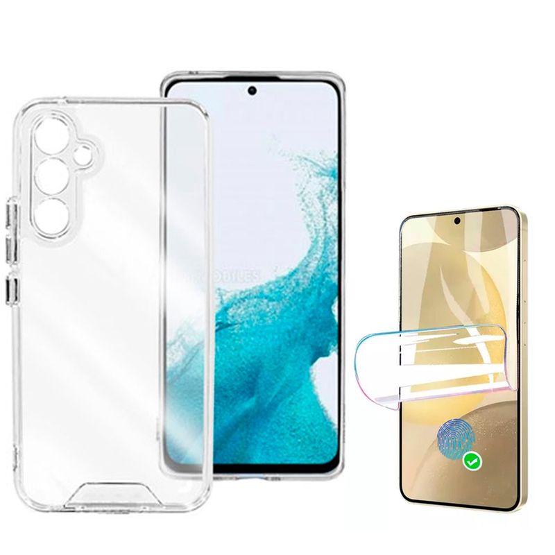 GENERICO - Funda Protectora para Galaxy S25 + Mica Hidrogel Mate