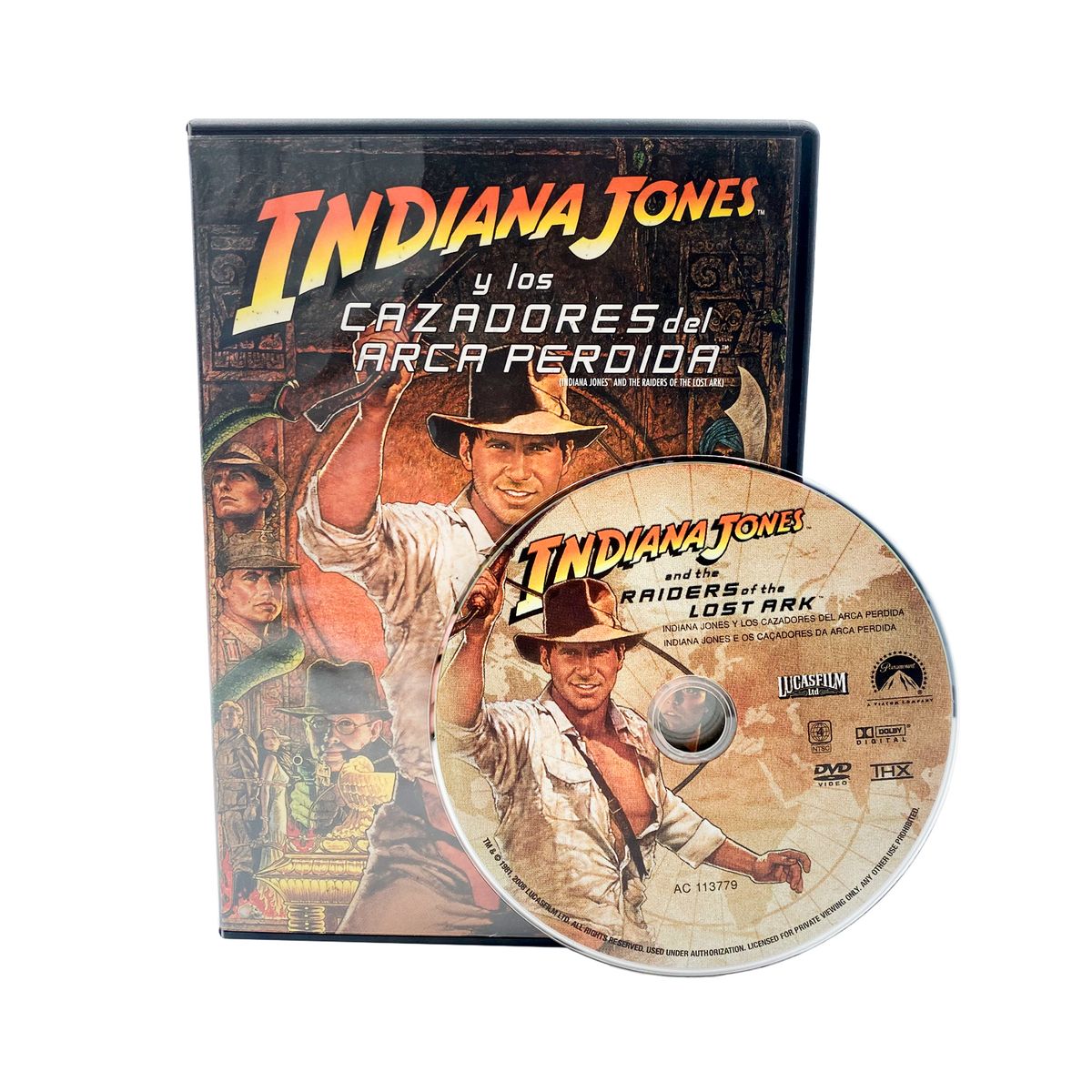 GENERICO - Dvd Original Indiana Jones Y Los Cazadores Del Arca Perdida