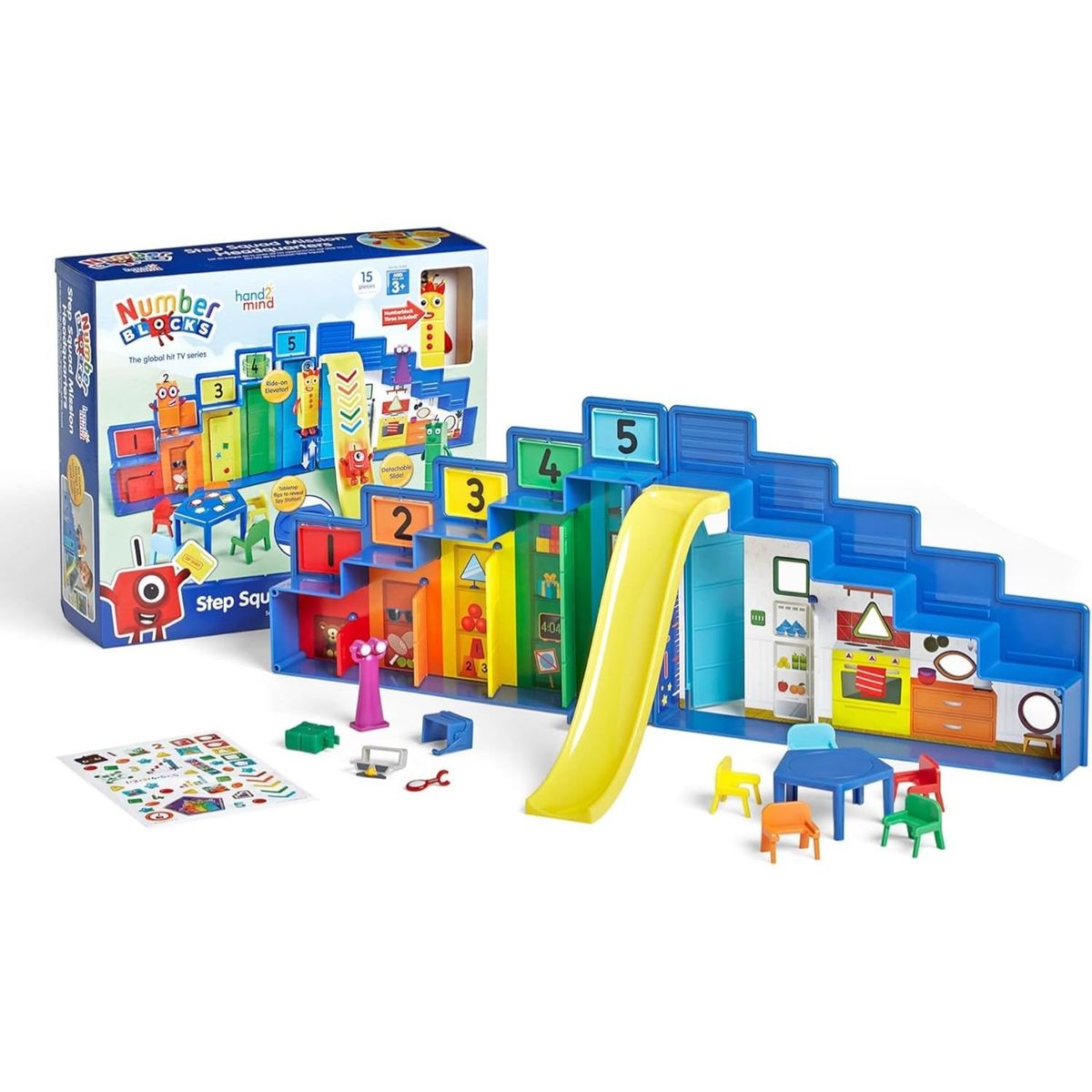 HANDS UP - Number Blocks Play Set Mision Step Squad
