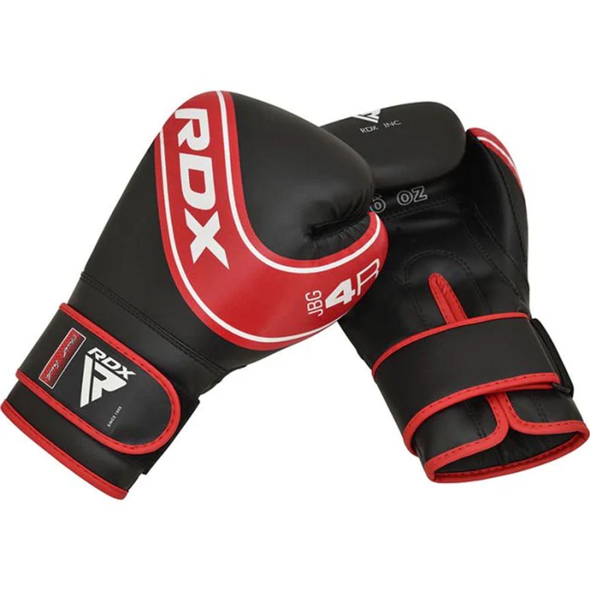 RDX - Guantes de Boxeo para Niños Robo 4B 6OZ - Rojo