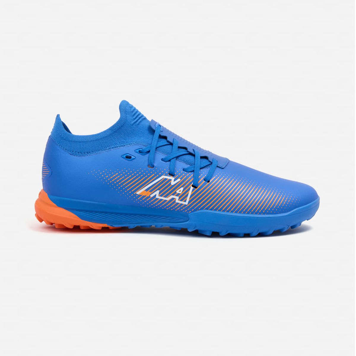 NEW ATHLETIC - Zapatillas New Athletic Football Cronos111 Azul Acero Con Naranja Juvenil