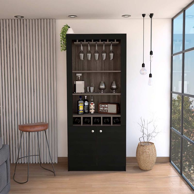 GENERICO - BAR LUXOR SIENA-WENGUE   - ENVÍO ARMADO Y MELAMINA 18mm