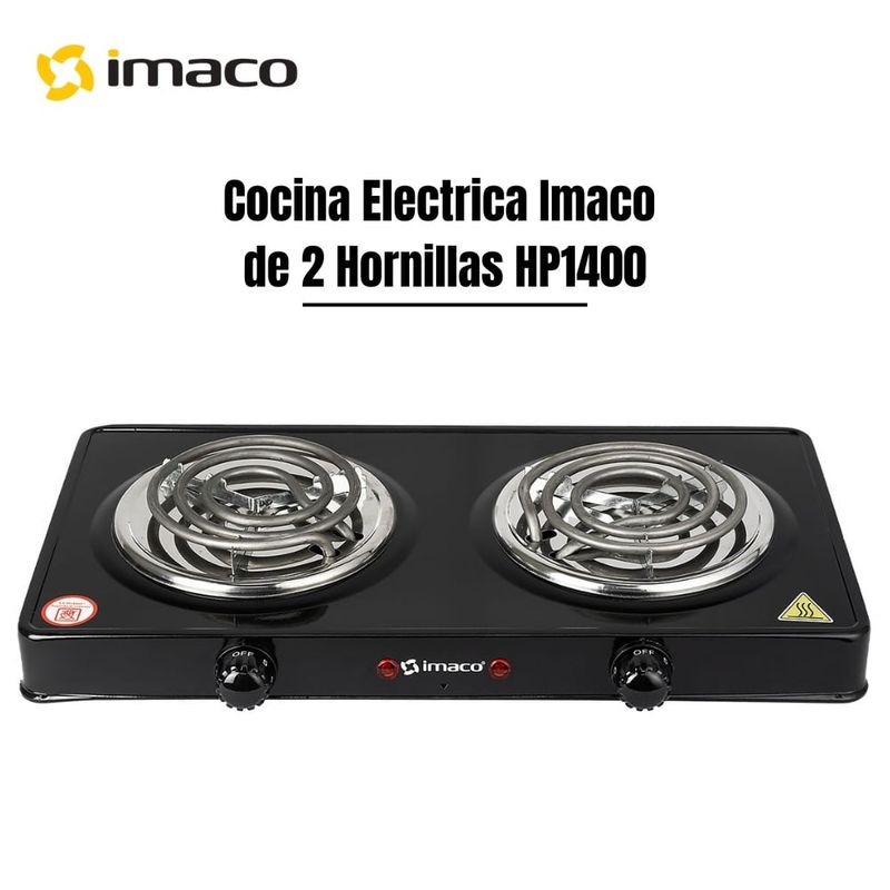 IMACO - Cocina electrica hp1400 2200w