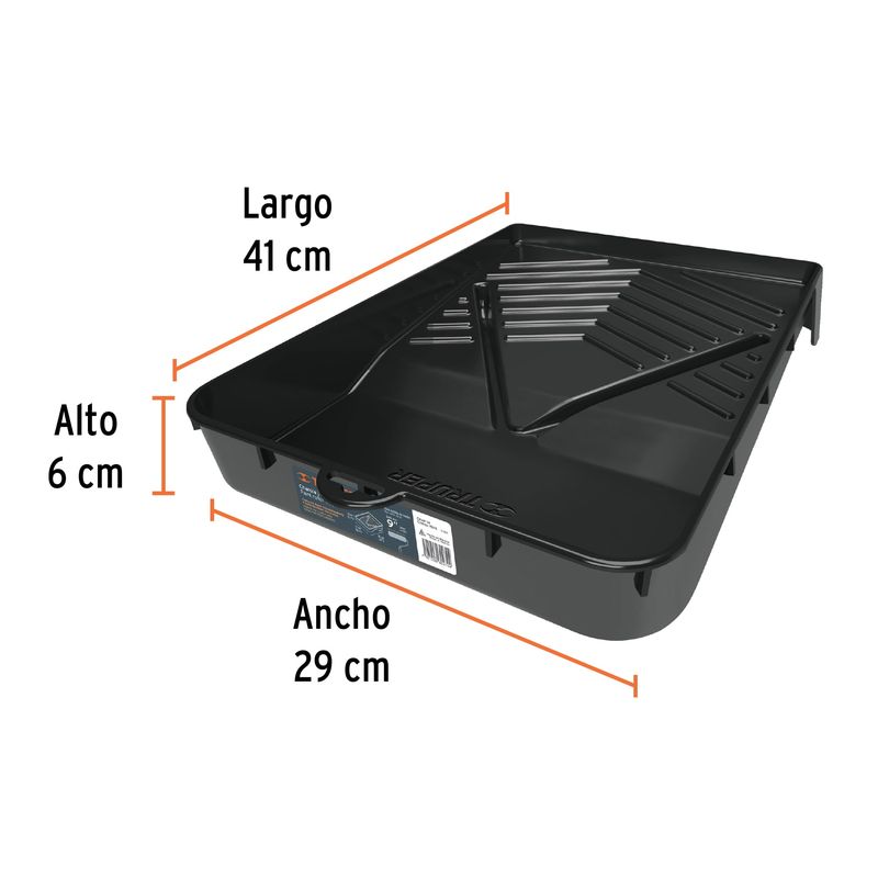 TRUPER - Charola para rodillo 9 profesional Truper