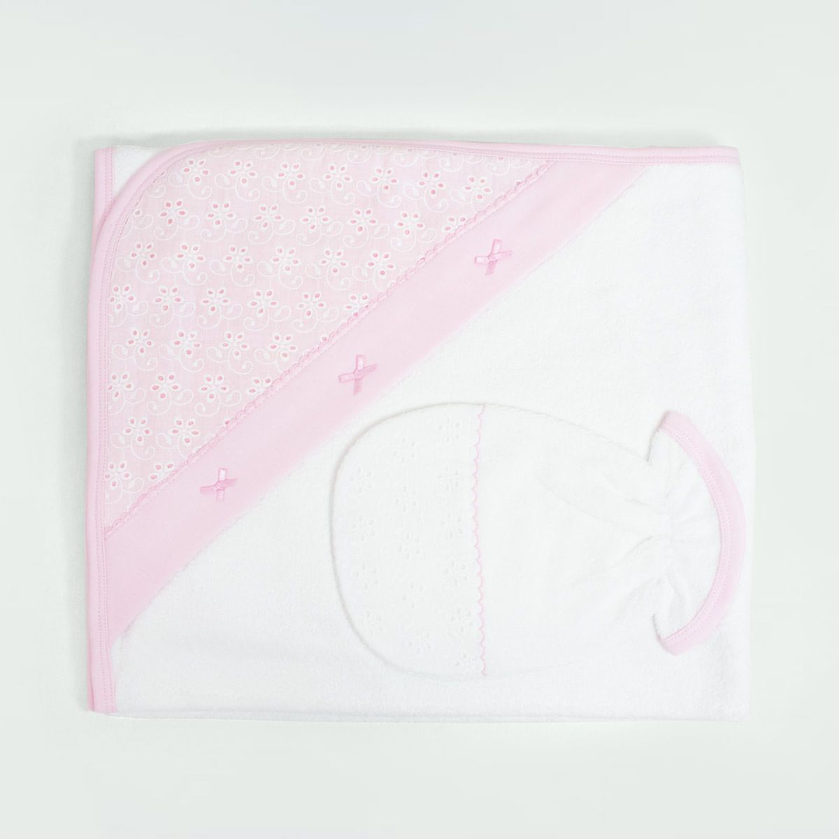 KUKULI - TOALLA CON CAPUCHA BRODERI M1232