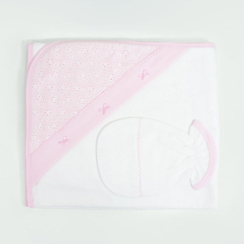 KUKULI - TOALLA CON CAPUCHA BRODERI M1232