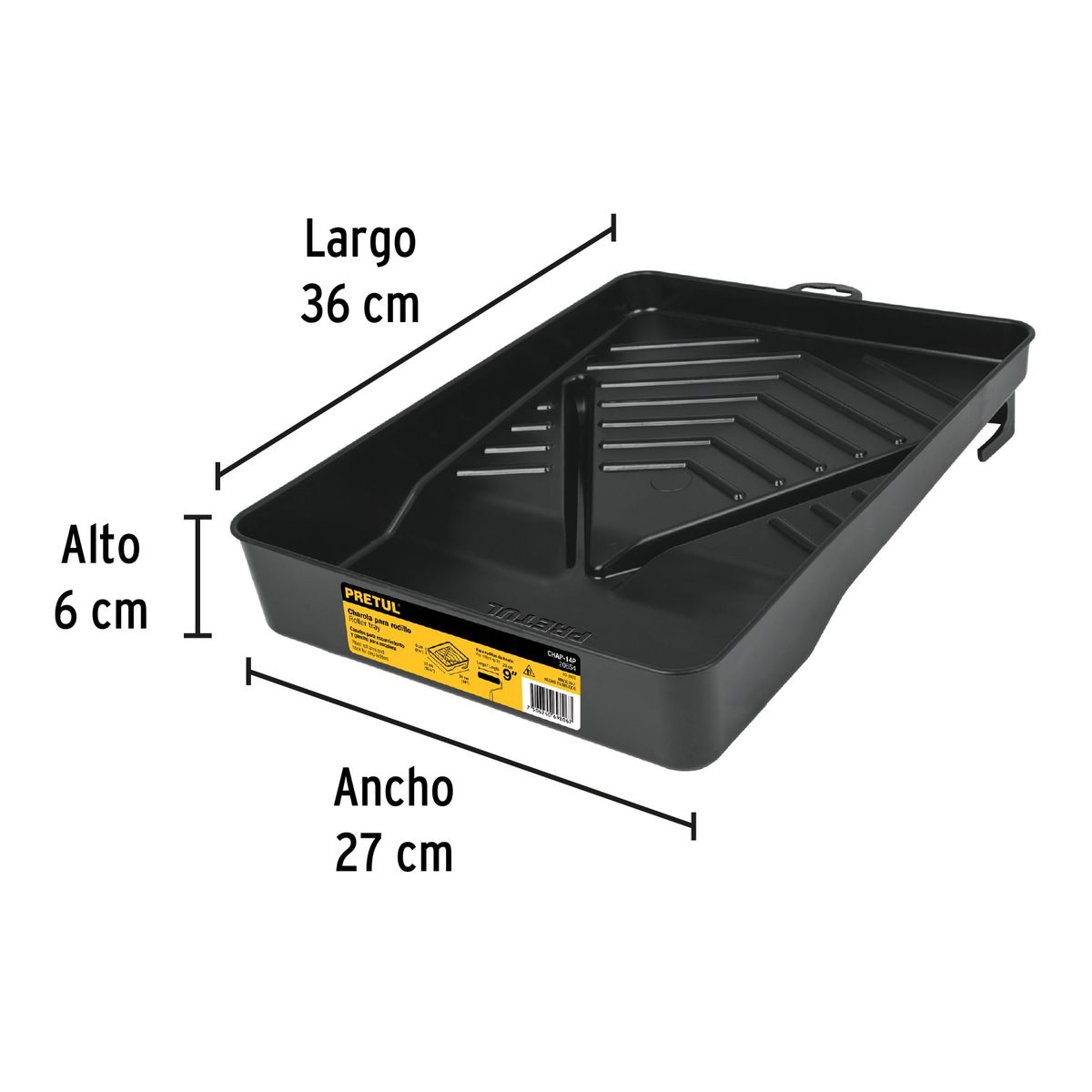 PRETUL - Charola para rodillo 9 Pretul