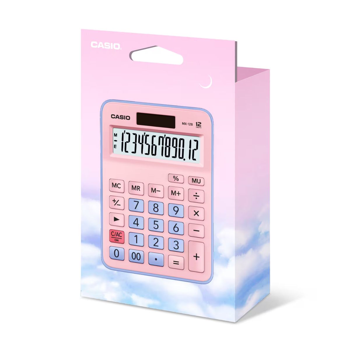 CASIO - Calculadora de 12 Dígitos CASIO MX-12B-PKLB