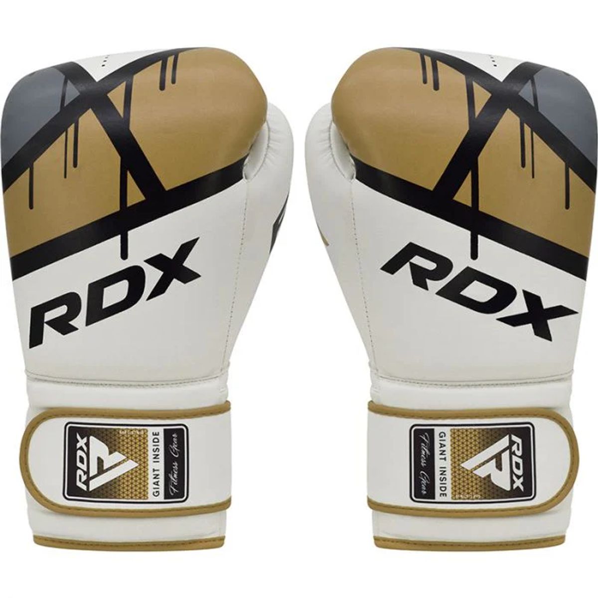 RDX - Guantes de Boxeo Ego F7 16OZ - Dorado