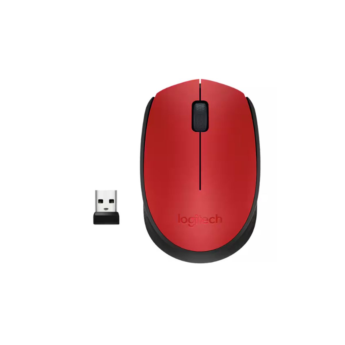 LOGITECH - Mouse Logitech M170 Wireless Red
