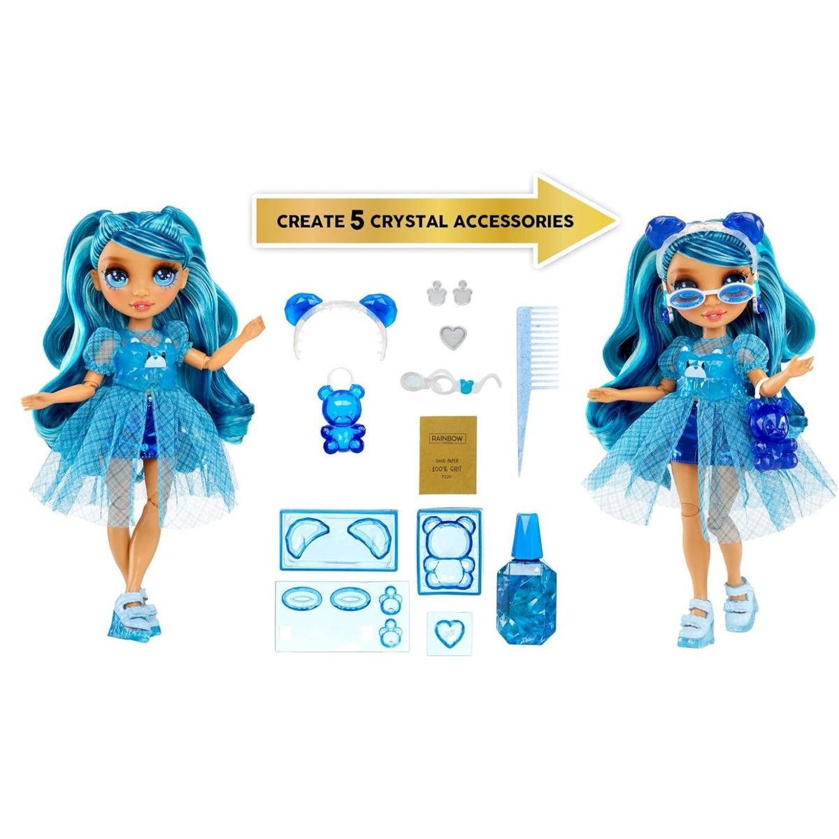 RAINBOW HIGH - Muñeca Rainbow High Creative Crystals Skyler