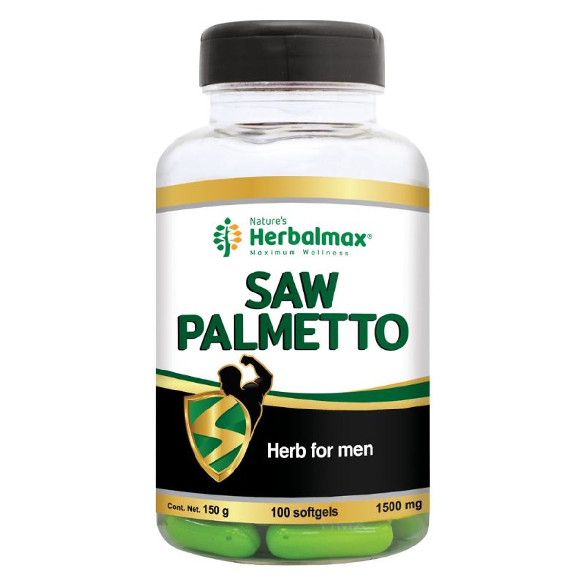 GENERICO - Saw Palmetto Herbalmaxx 1500mg Origen Canada100 Capsulas