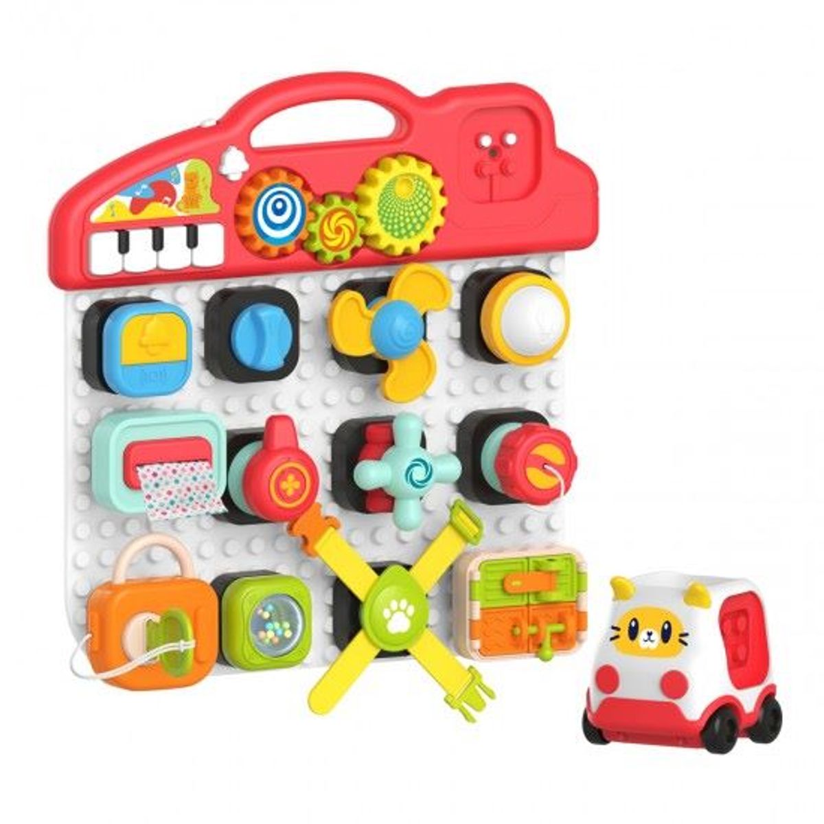 GENERICO - Juego Tablero Didactico Y Encaje