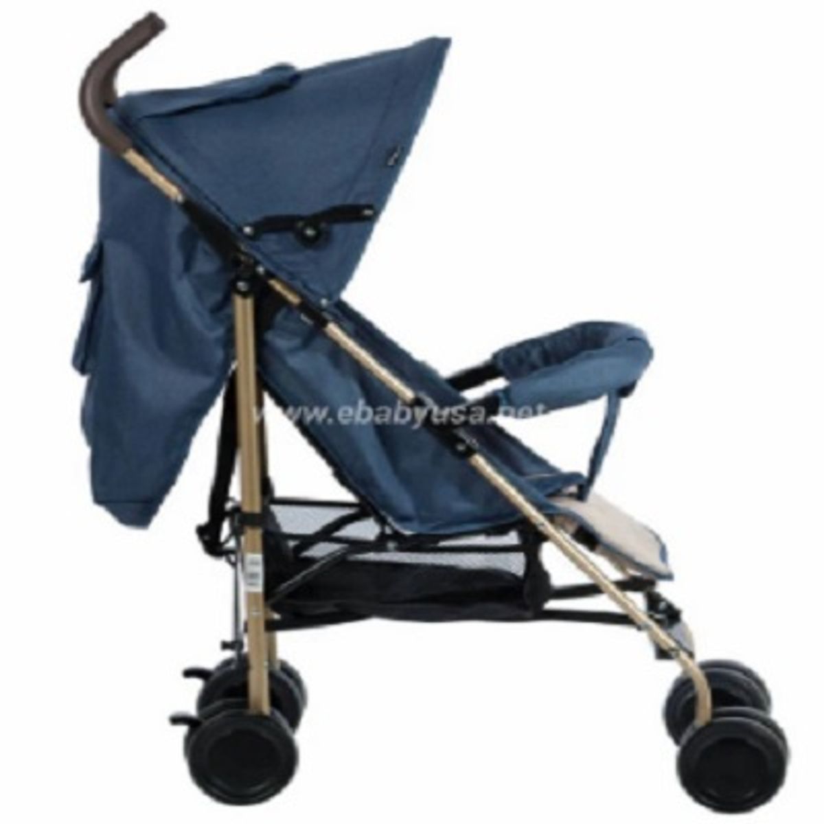 EBABY - COCHE BASTON EBABY TRAVIS- AZUL