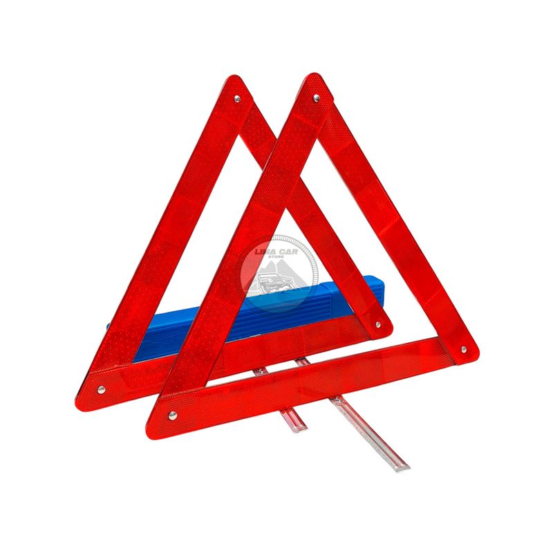 GENERICO - x2 triangulos de seguridad 41cm plegable