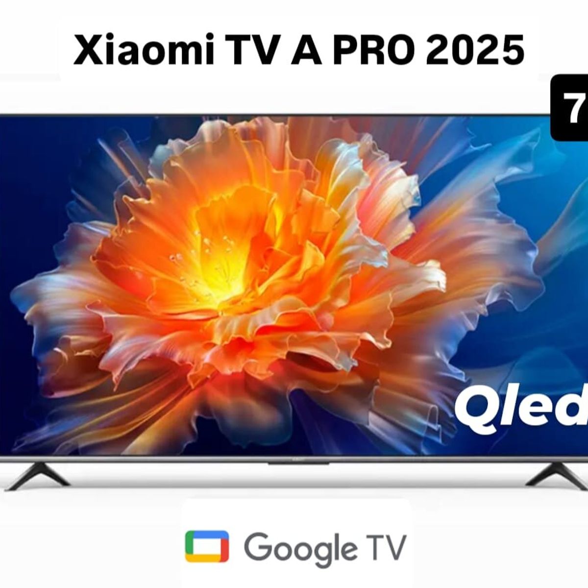 XIAOMI - Televisor XIAOMI TV A PRO 75'' 2025 4K UHD Tecnología QLED