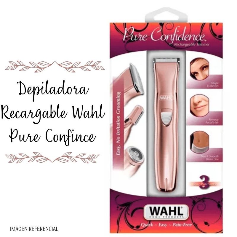 WAHL - Depiladora Wahl Pure Confidence Recargable