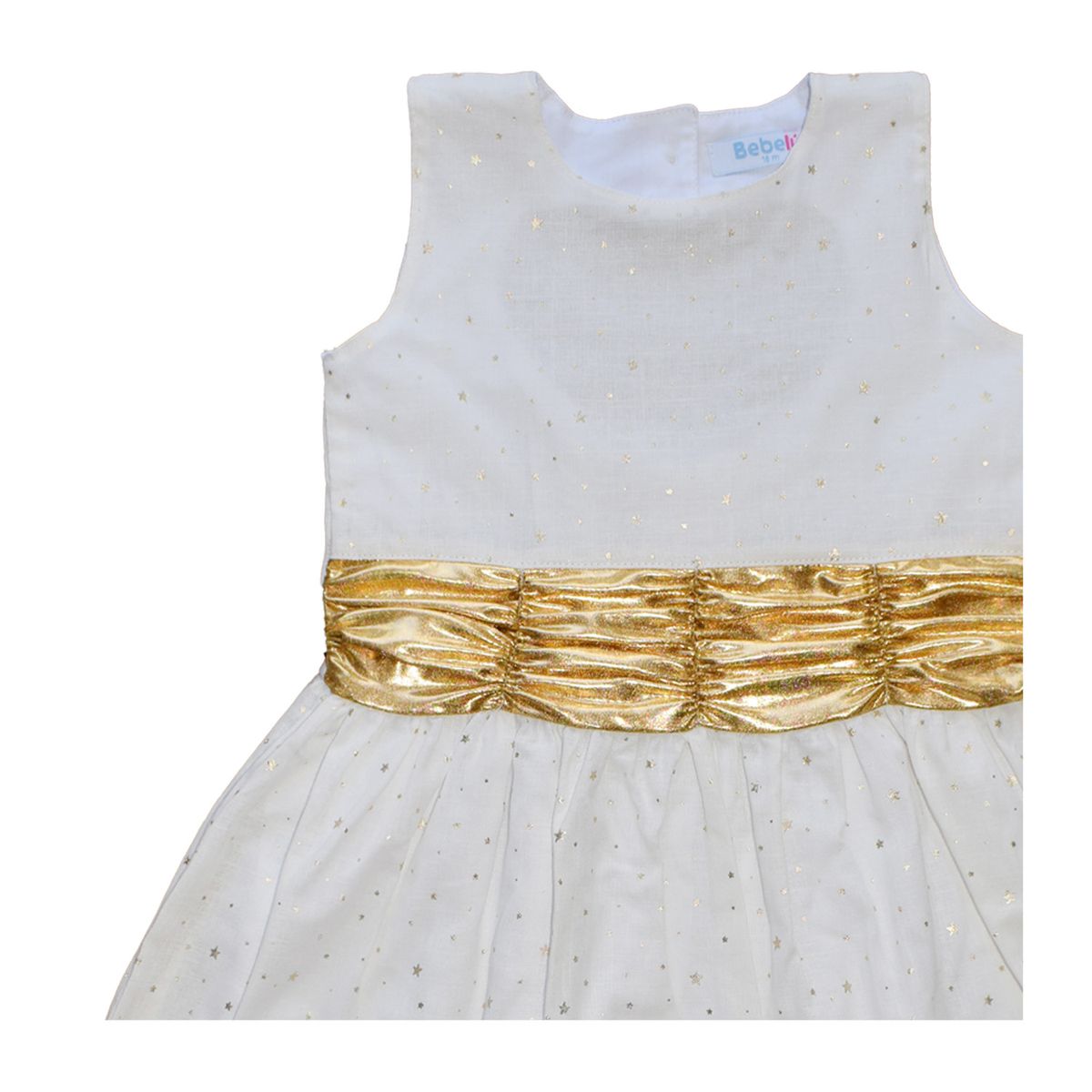 BEBELU - Vestido Lino Estrella Para Niña Bebelú