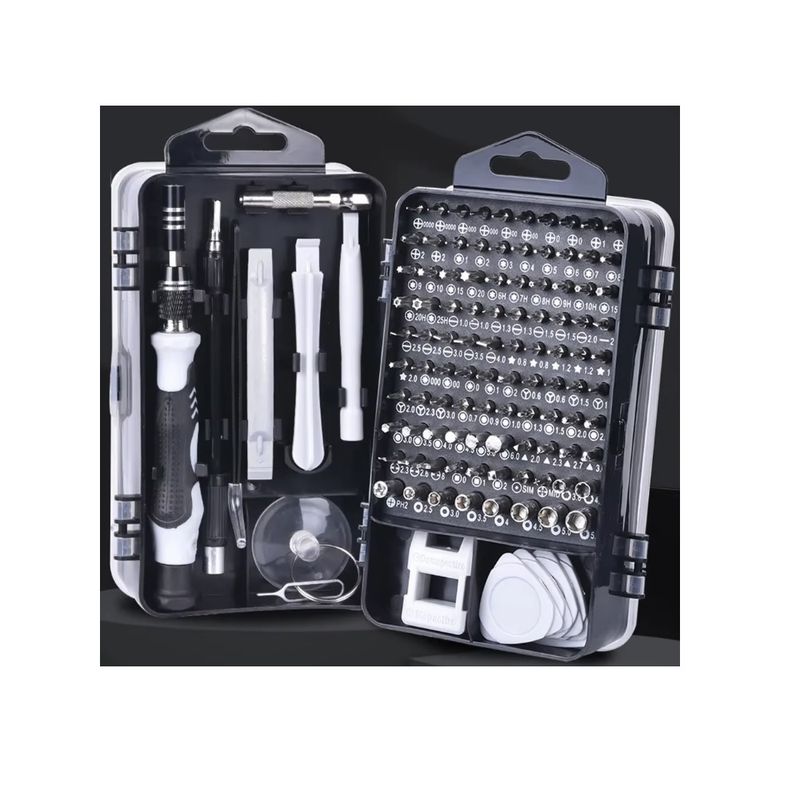OEM - Juego de destornilladores de precisión 115 en 1 para PC
