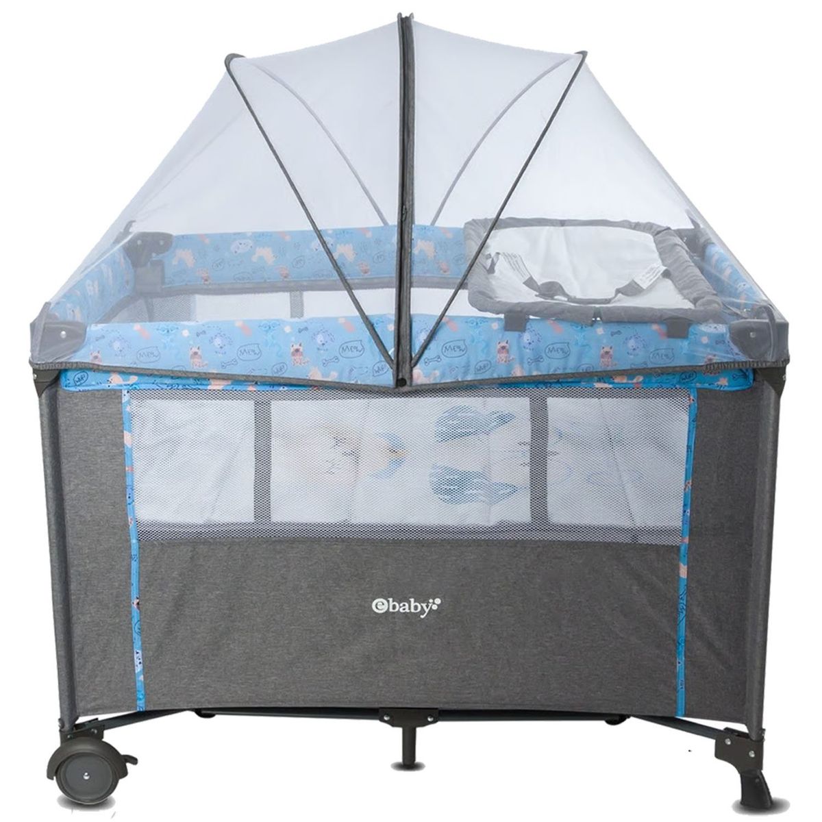 EBABY - Ebaby cuna colecho Nala EB751-1 Azul Dark