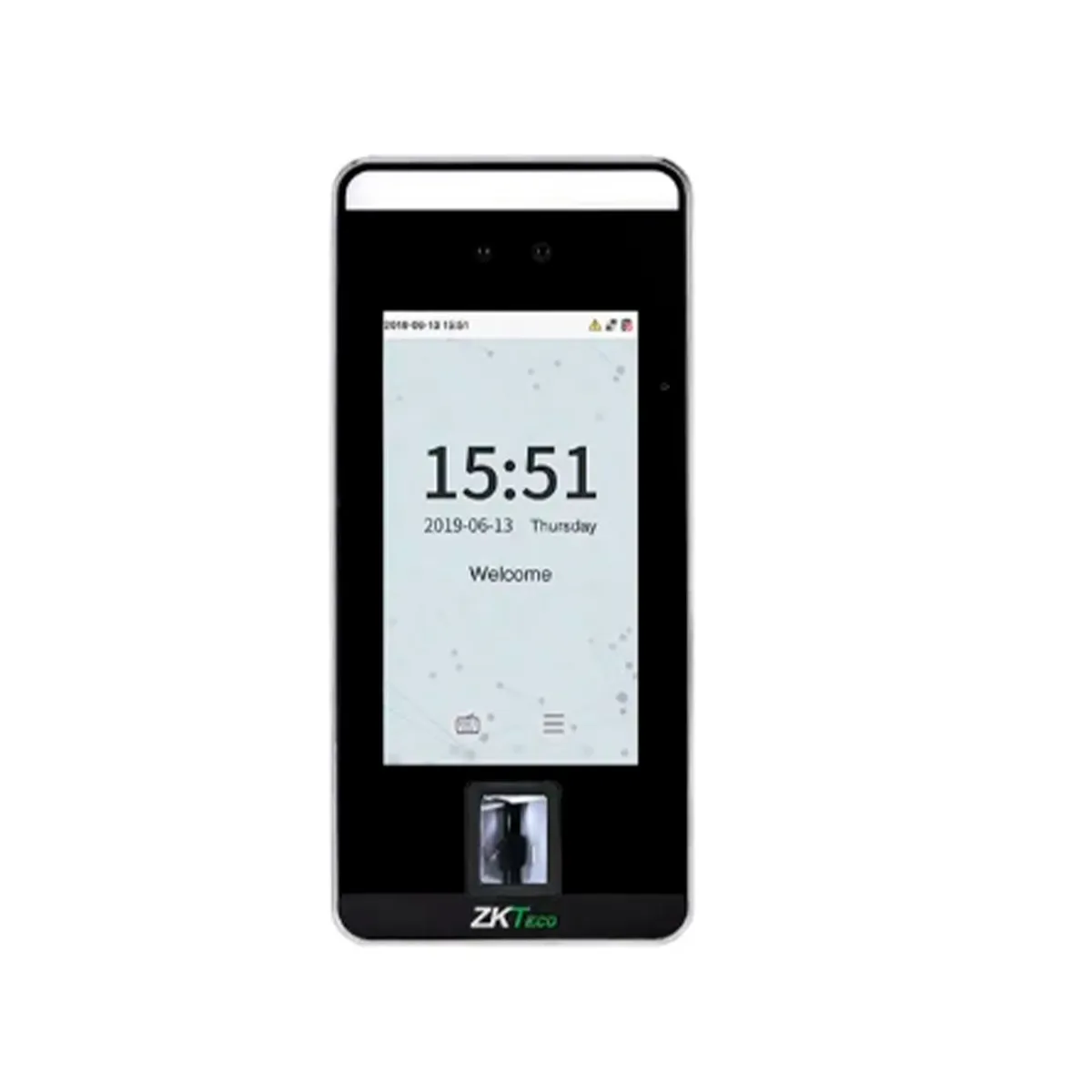 ZKTECO - MULTIBIOMETICO DE HUELLA ZKTECO LCD TOUCH 5P PN SPEEDFACE-V5L