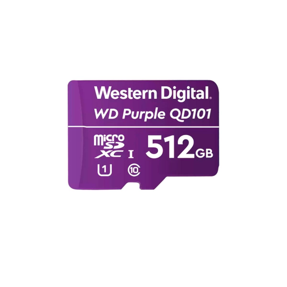 WESTERN DIGITAL - MEMORIA MICROSD WESTERN DIGITAL PURPLE 512GB CLASS10 PN WDD512G1P0C