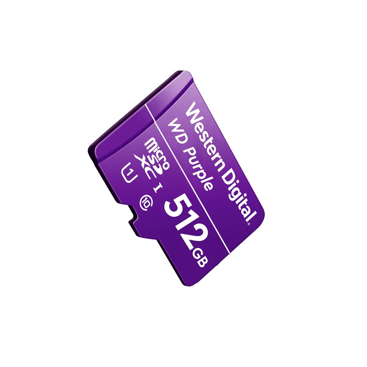 WESTERN DIGITAL - MEMORIA MICROSD WESTERN DIGITAL PURPLE 512GB CLASS10 PN WDD512G1P0C