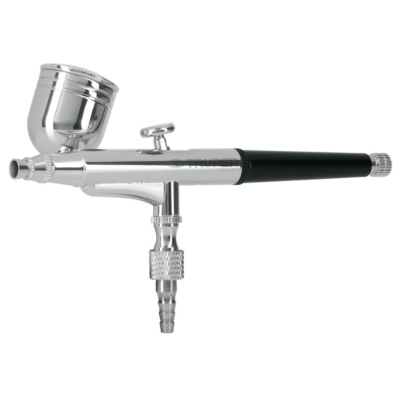 TRUPER - Pistola aerográfica de gravedad vaso multiposición Truper