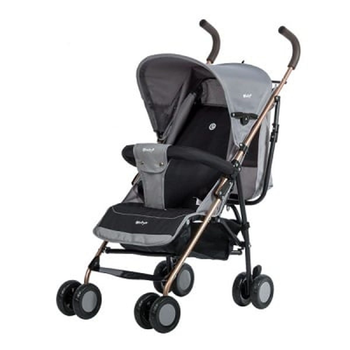 EBABY - COCHE BASTON RECLINABLE ZAZU GRIS