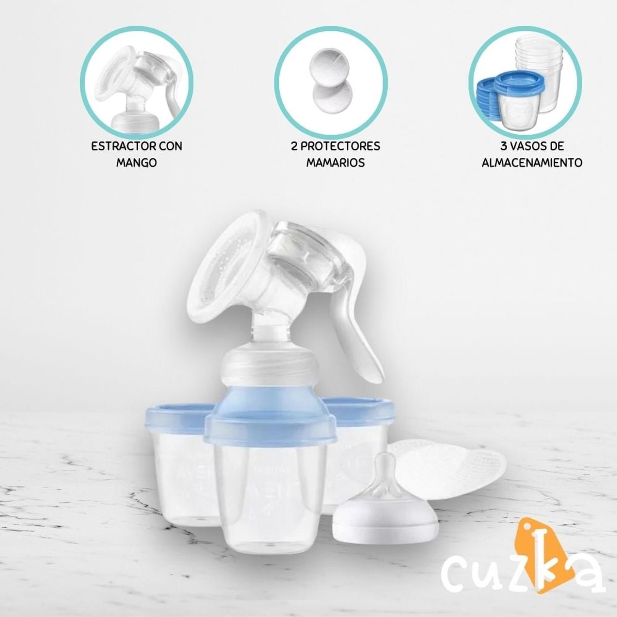 AVENT - Extractor de Leche Manual «COLLETTORE»