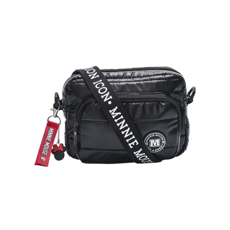 DISNEY - Cartera Minnie Negra Premium Disney