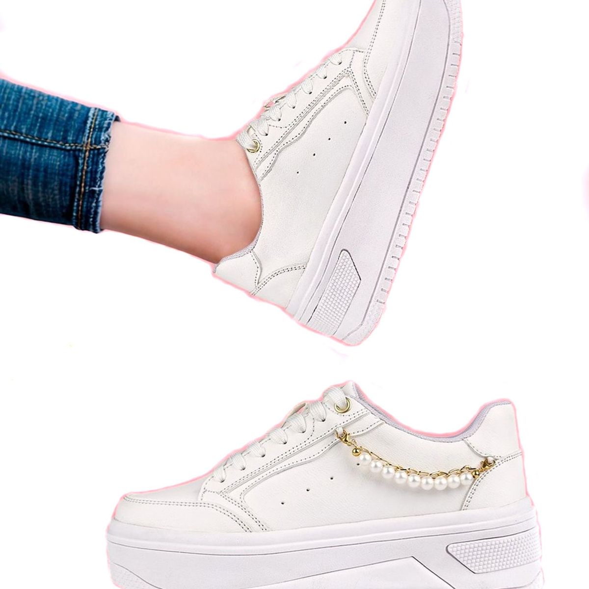 GENERICO - Zapatillas Urbana Azayu Blanco para Mujer
